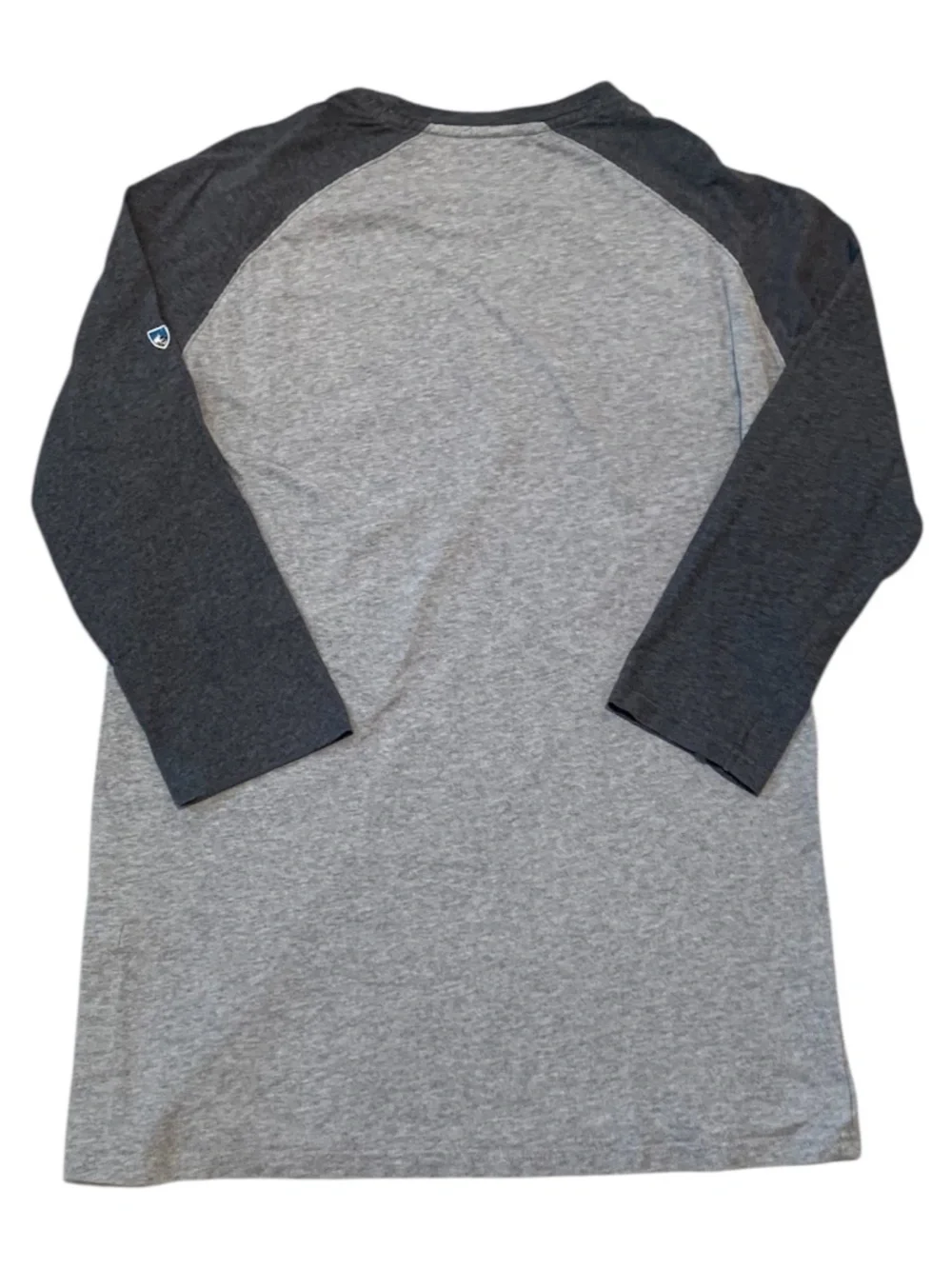 Kuhl Men's Wildfibre 3/4 Sleeve Raglan Tee Organic Cotton Baseball Shirt Large L